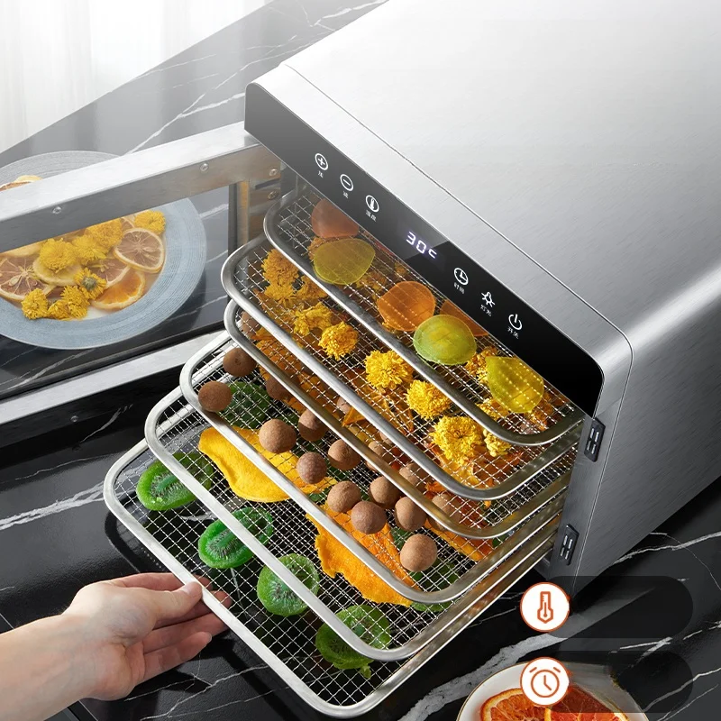 8-Layer Mango Dryer Machine Fruit and Vegetable Dehydrator for Restaurant Use Food Dryer Machinery