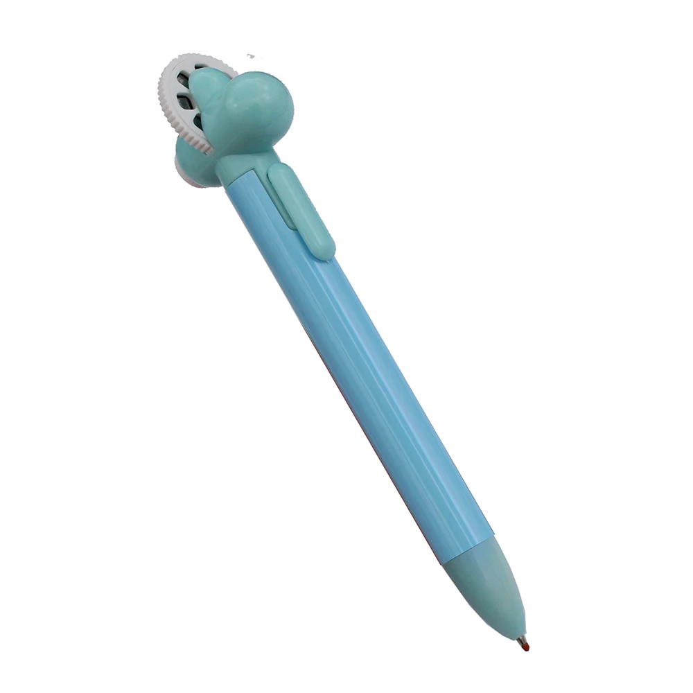 Hot Sale Custom Logo LED Projector Pen Kids Light Playpen with Animal Picture Projector Multi-Function Plastic Pen Gift Factory