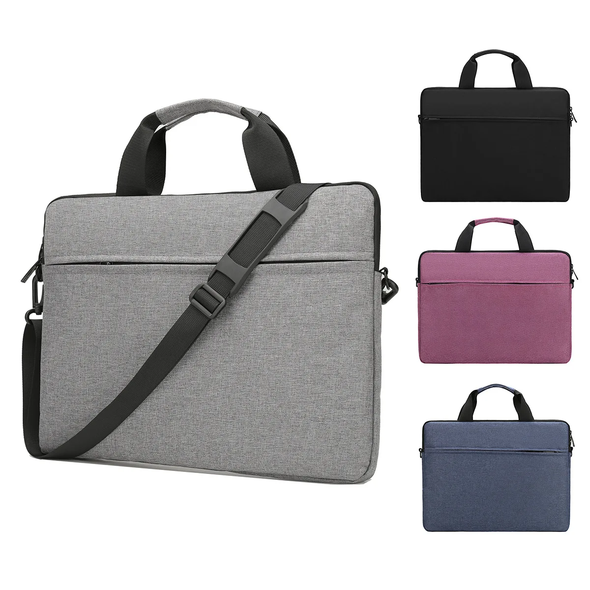 Laptop Bag For MacBook Air M1 Case For Xiaomi Dell Asus 13 14 15 15.6 inch Lightweight Shoulder Messenger Bag Handbag Briefcase