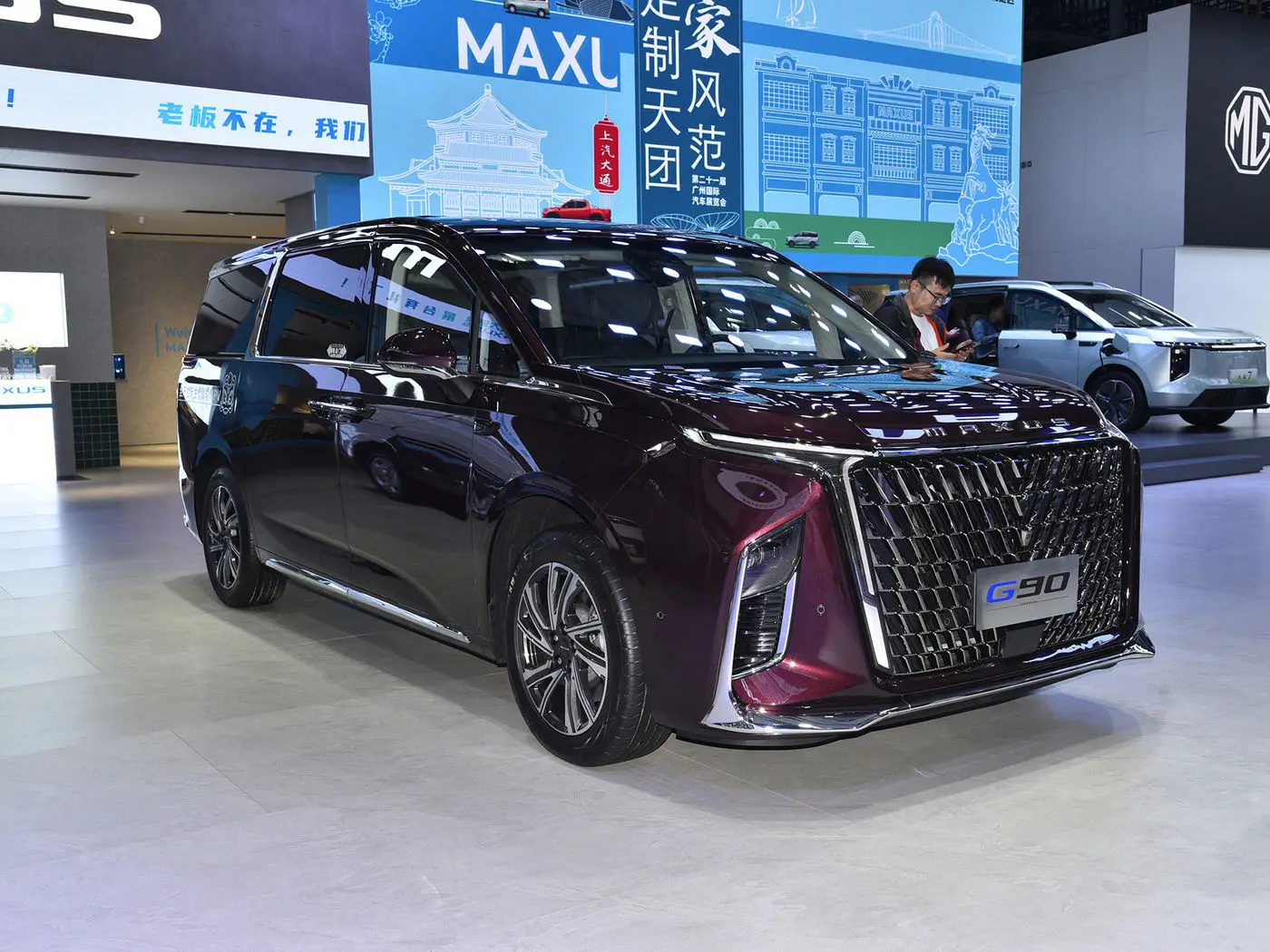 Saic Maxus G90 2023 MPV автомобиль 2 0 т бензиновый дизельный автоматический LHD RHD многоцелевой 7-местный Перевозчик