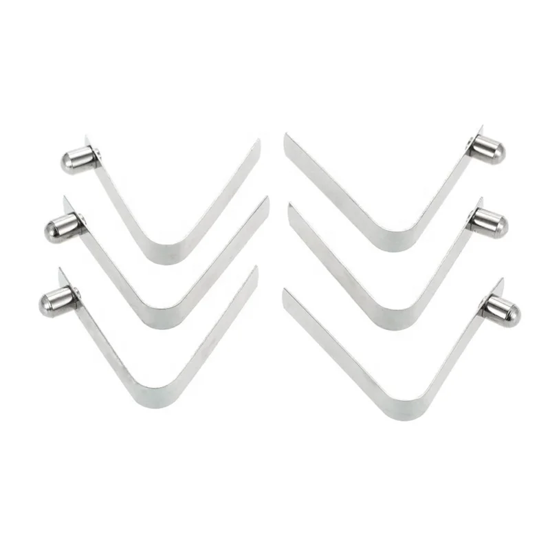 Kayak Paddle Spring Clips Tent Pole Clips Push Button Spring Snap Clip Locking Tube Pin