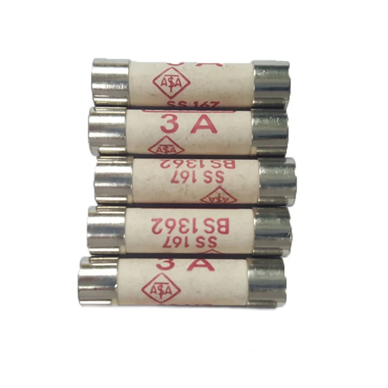 BS1362 13A  UBILL Fuse Stock Product Use on Assemble UK Power Plug Top