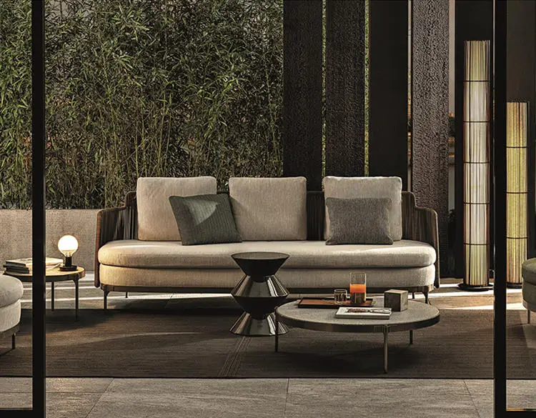 furniture rattan patio outdoor lounge  sofa set corner sofa set pe rattan furniture rattan / wicker sofas outdoor