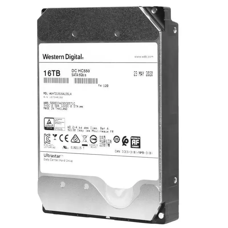 
 Новый корпоративный жесткий диск 16 ТБ Sata интерфейс Hdd 16 ТБ жесткий диск 7200 об/мин Hdd 16 ТБ Sata  