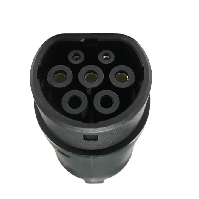 DUOSIDA supply ev cable connector type 1 to type 2 adapter