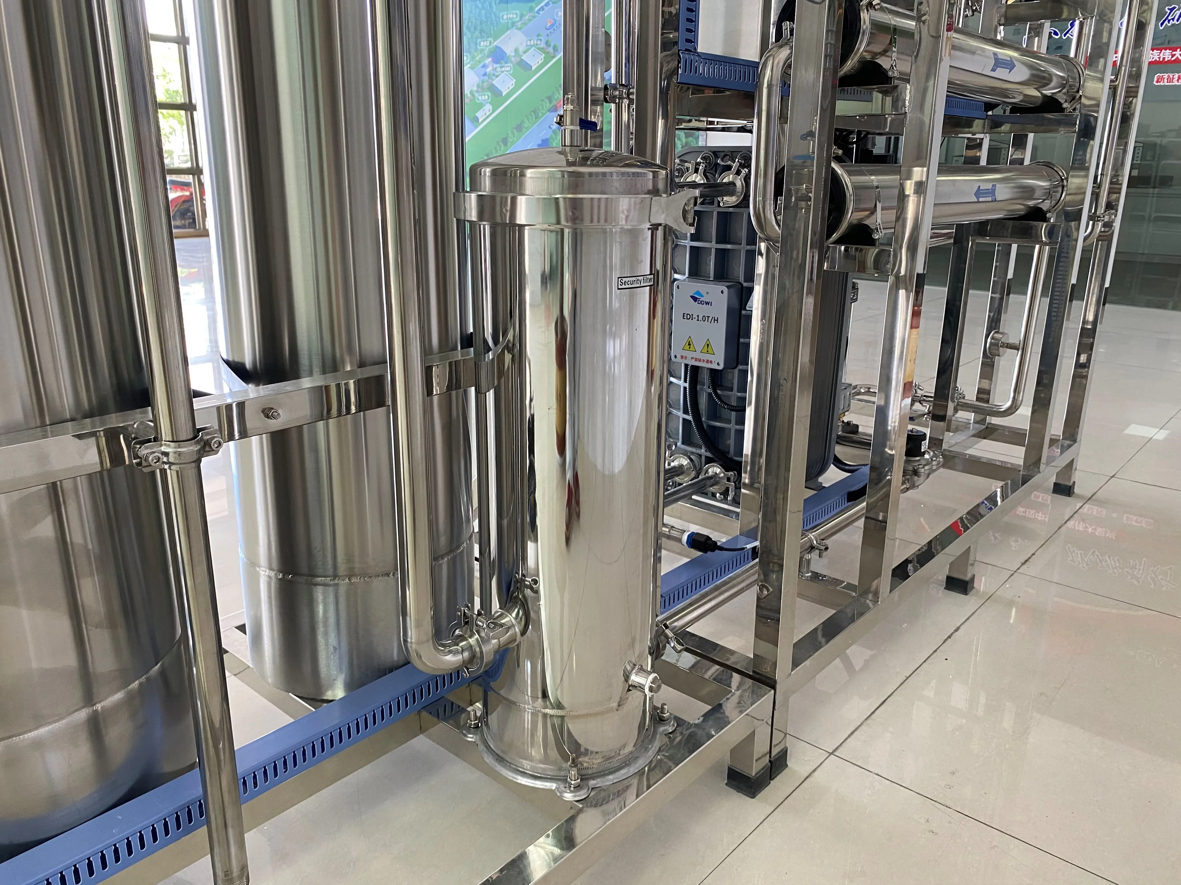 Pure water treatment chemicals waste water purification machine medical sewage treatment system ro water system for hemodialysis