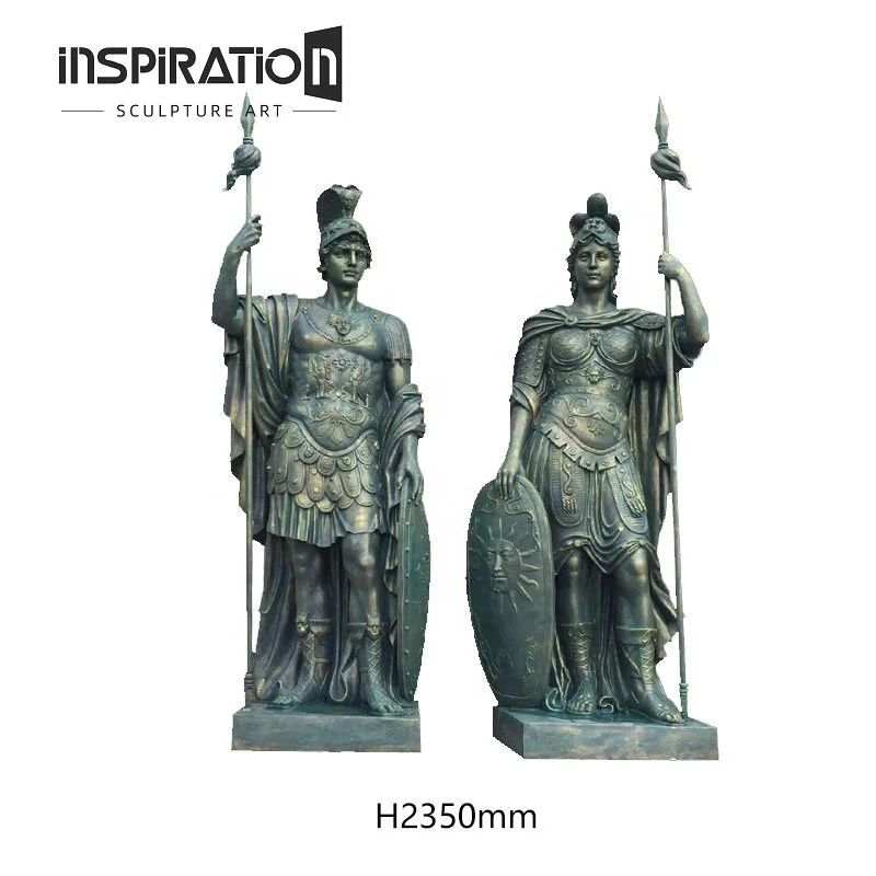 Fiberstone  Custom Western Figure Statue Hand Carved Stone Carving And Sculpture