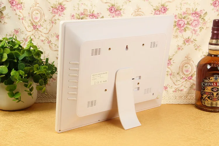 PI1072 наличии 15 дюймов черный белый 1080 P воспроизведения видео реклама дисплей Цифровая фоторамка с сенсорным экраном в