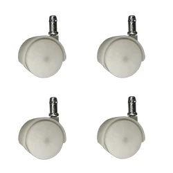 
Swivel nylon furniture casters White office chair castor wheel 