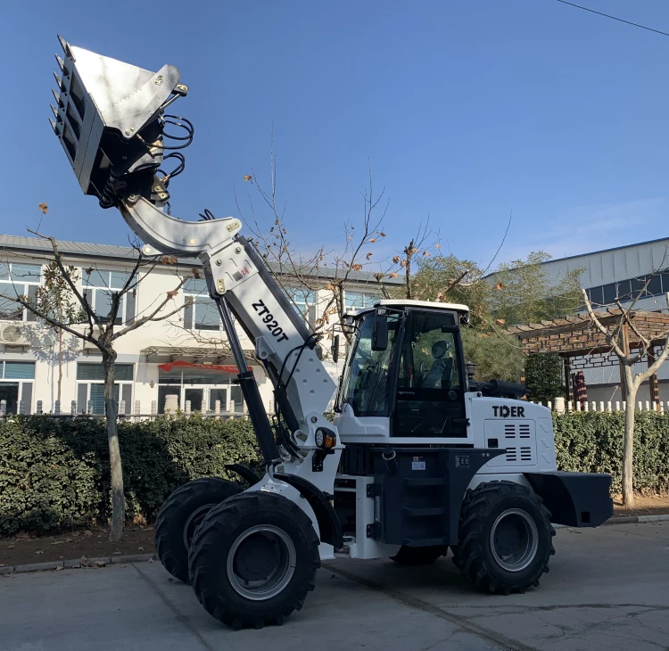 TDER Telescopic Loader Mini Latest Technology 2000 4500 7000 Lbs 1 1.5 2 Ton