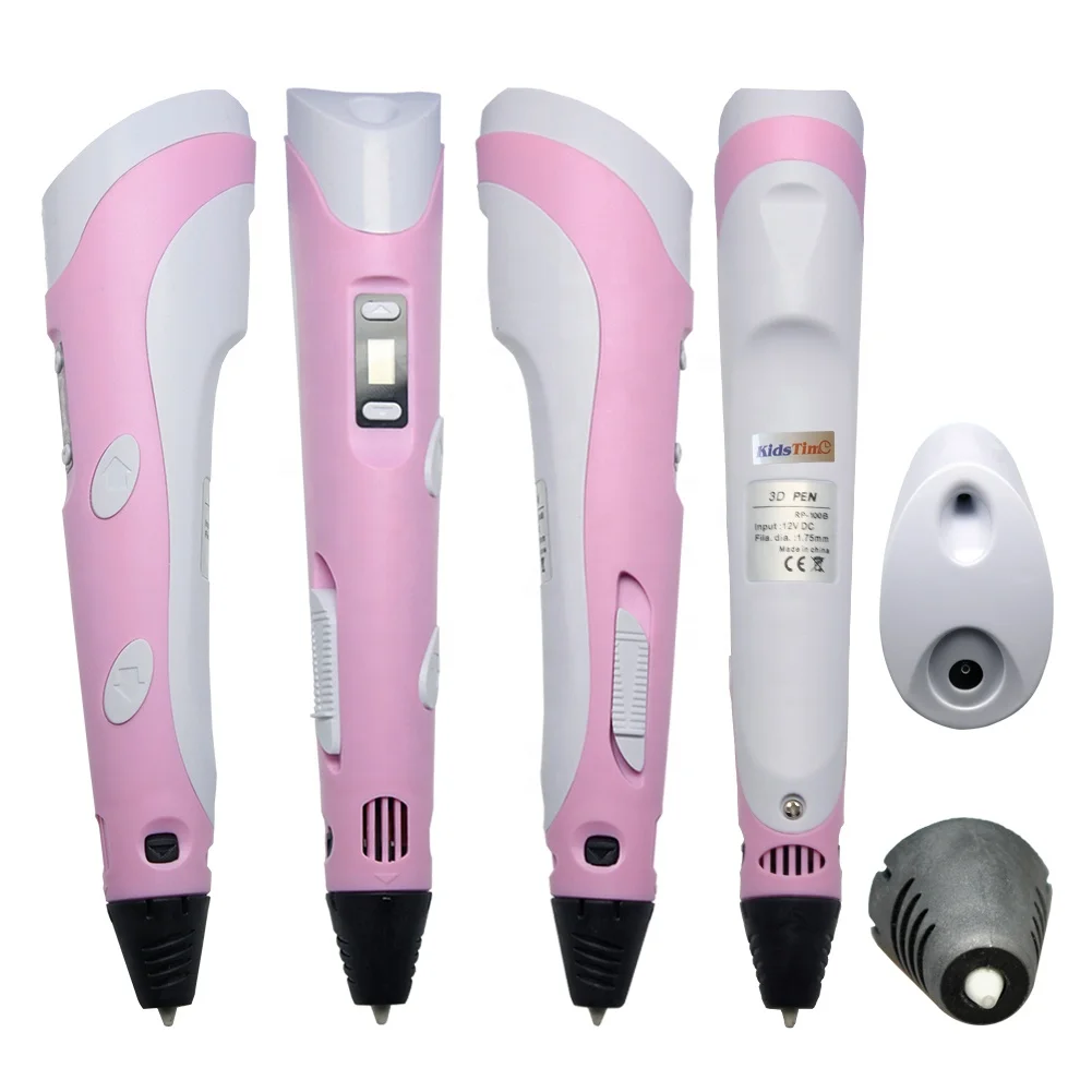 3D Pen printer kit for Kids Drawing Printing Children DIY Doodle Birthday Gifts with LCD Display 1.75 mm PLA Filament Material