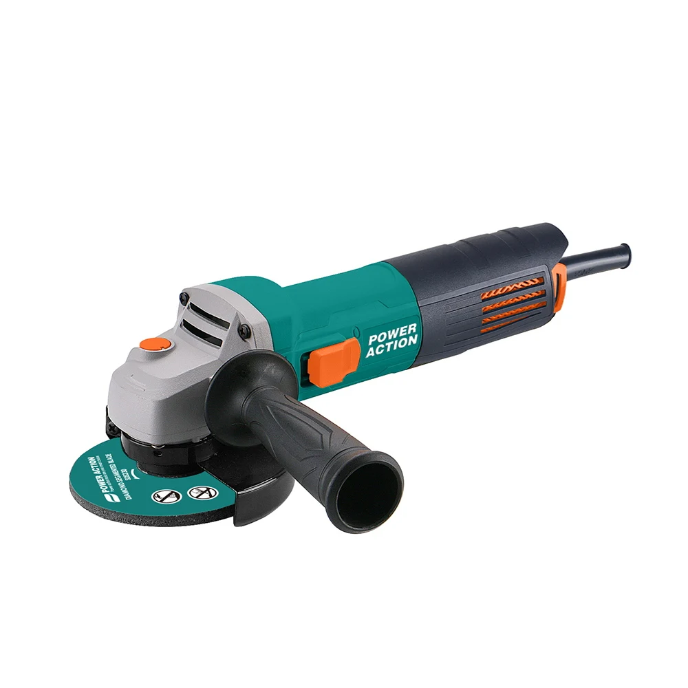 Power Action Small  Variable Speed  800W  125mm Angle Grinder AG800 Grinding Machine