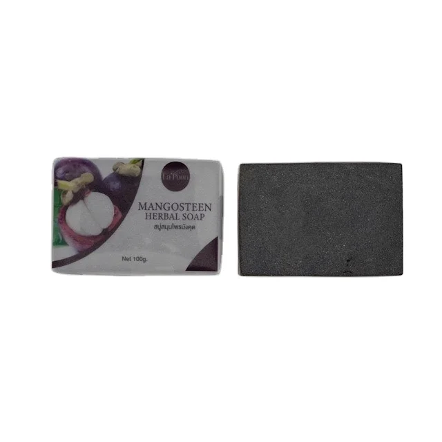 Mangosteen Natural  Herbal Soap for Whitening & Clear Skin Handmade Manufacturer From Thailand / OEM Wholesale 100 Gram.