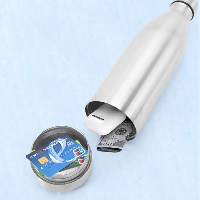 25oz Detachable Cola Bottle Diversion Safe Water Bottle Stainless Steel Tumbler with Hiding Spot