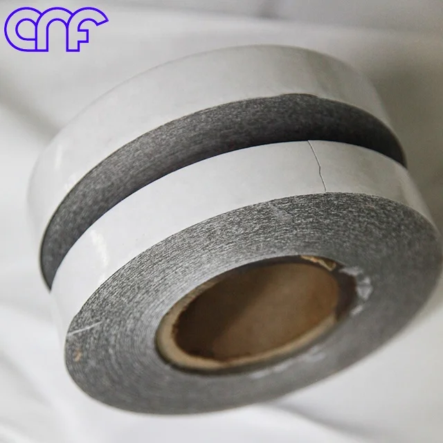 
0.09mm thin Canafull non-woven Conductive Cloth Fabric Adhesive Tape LCD Laptop EMI Shielding 