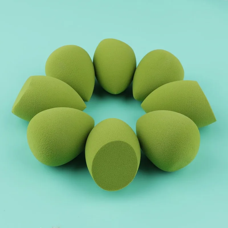 Soft High Quality Beauty Egg Cosmetics Wholesale Distributor Foundation Blender Blue Makeup Sponge With Package
