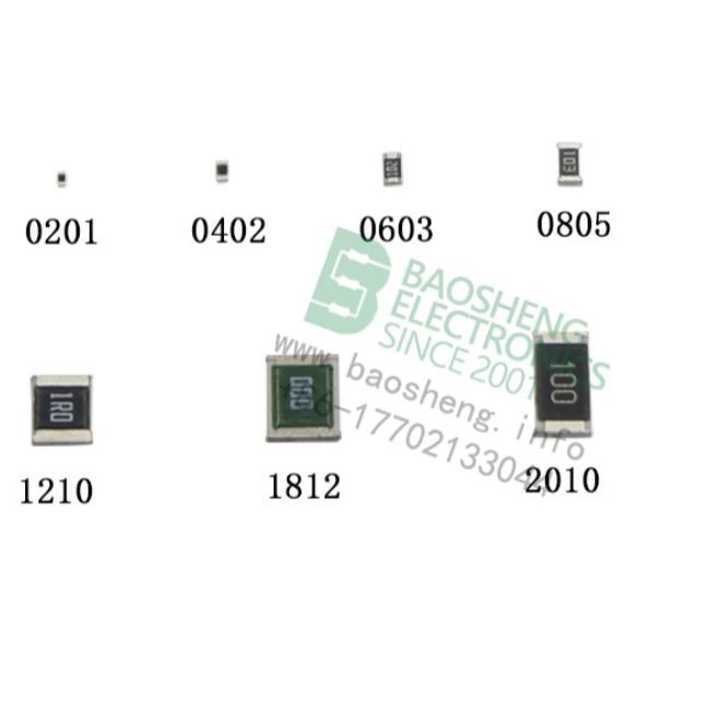 Resistencia SMD 0805 SMT тонкая пленка резистор проволочного чипа серии рез smd 0603 0,005 0,1 w 1/10 Вт 0,03 Ом резистор проволочного чипа pe0603drm070r03l