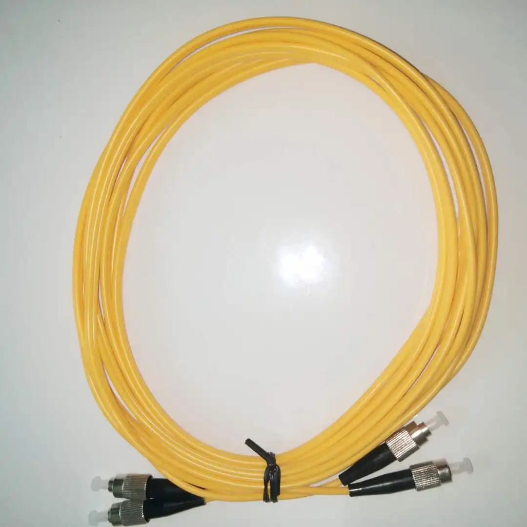 8m FC-FC 2 round connector PVC  fiber optic cable printer data cable