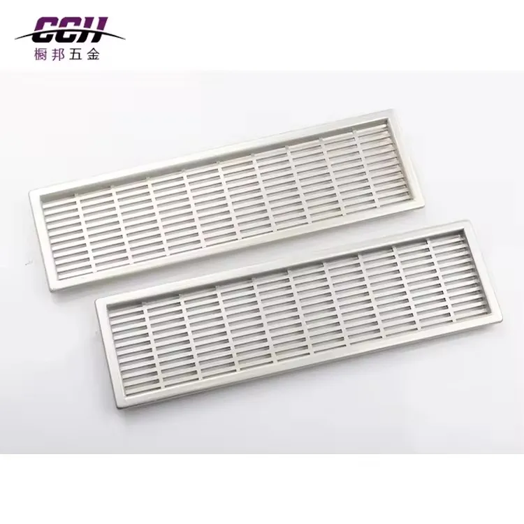 Plastic ventilation door air vent Grille kitchen cabinet fresh return air vents hole motorized