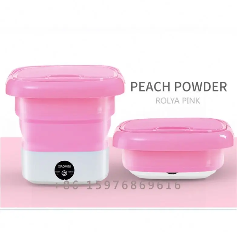 Wholesale cheap electric mini portable foldable collapsible socks small washing machine