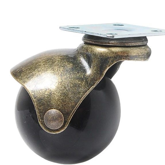 2 дюйма мячной заклинатель из колеса 360 градусов верхняя пластина античная латунь замки для мебели шкафы