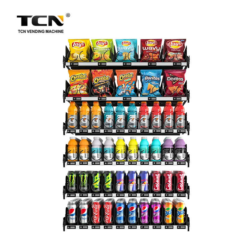 TCN Shirt vending machine raw idioma original 18 coreano vending machine