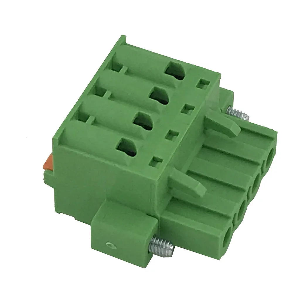 spring terminal block with push in botton XK2EDGKDM-5.08MM pitch push button contact block 4pin
