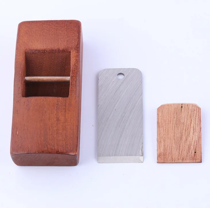 Hicen Japanese Block Plane 42mm for Woodworking, Small Hand Plane Mini Kanna Wood Planer for Chamfering, Smoothing