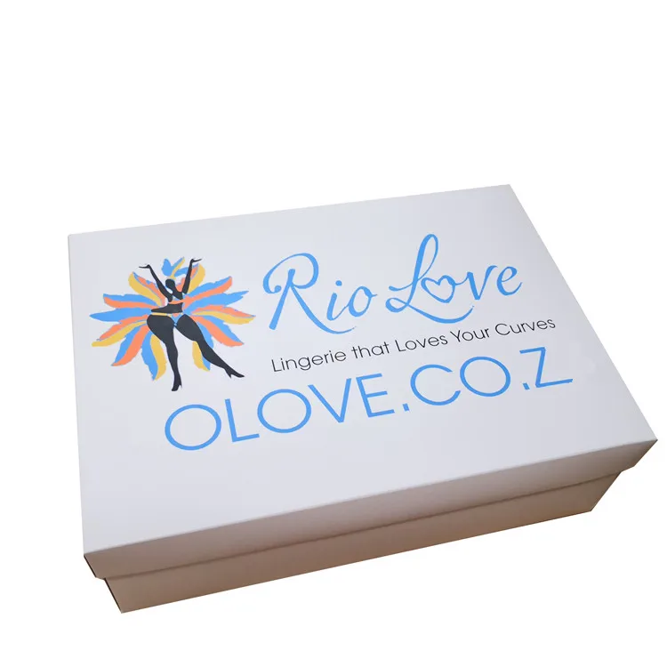 Factory Manufacturers Custom Logo Printed clothing packaging Box Dress Packing Box