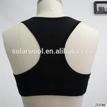 Solarwool Fashion Bright Sportswear Running Merino Wool Bra