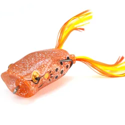 16g/60cm big mouth Thunder frog bait high strength Artificial soft frog fishing lure