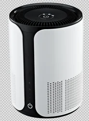 Portable Mini Air Purifier for Home with HEPA Filter & Ionizer