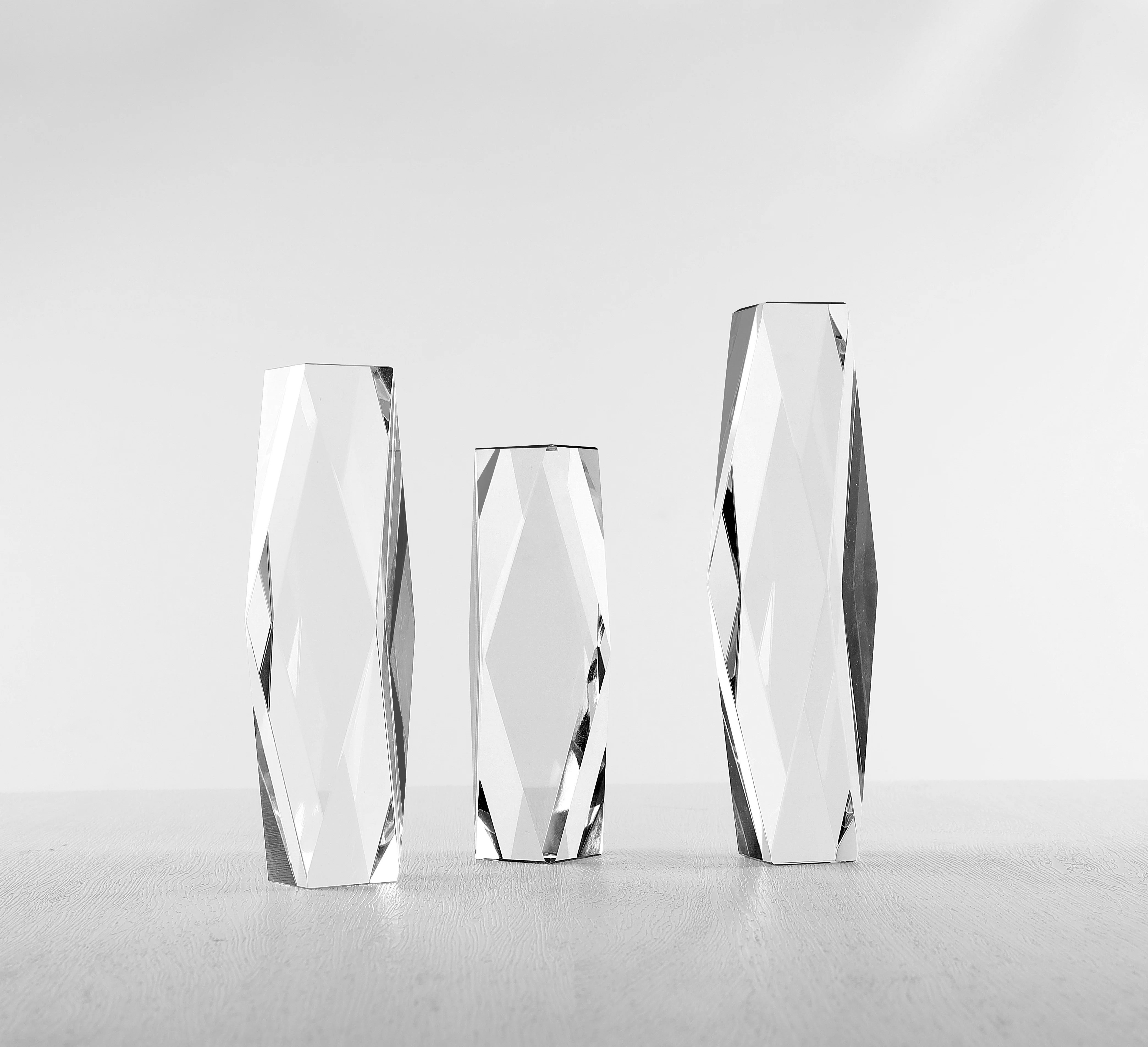 2021 new product crystal glass trophy business Gift Non-toxic crystal crafts