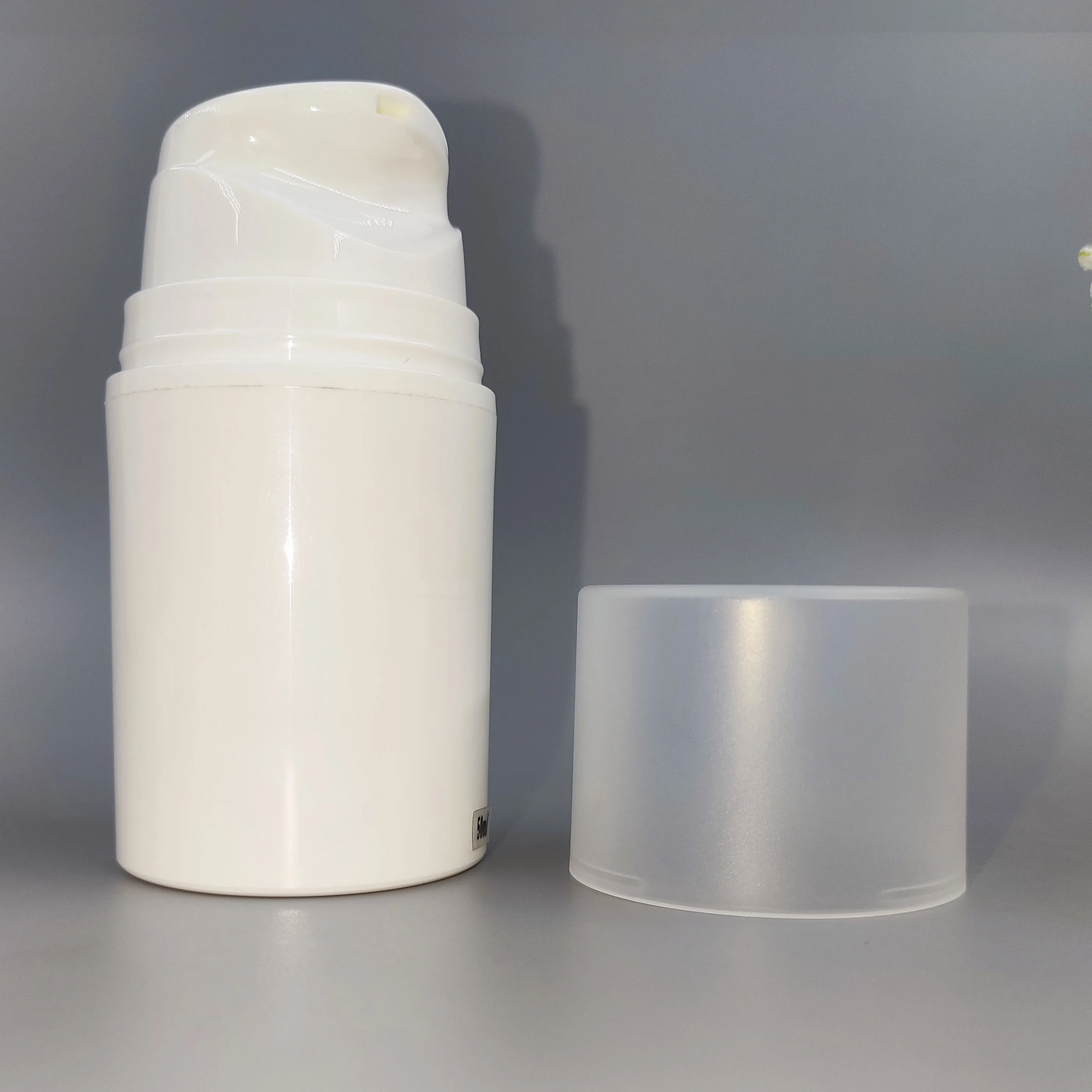 factory wholesale airless pump bottles custom empty 15ml 30ml 50ml 80ml 100ml 120ml  colorful pp airless lotion pump bottles