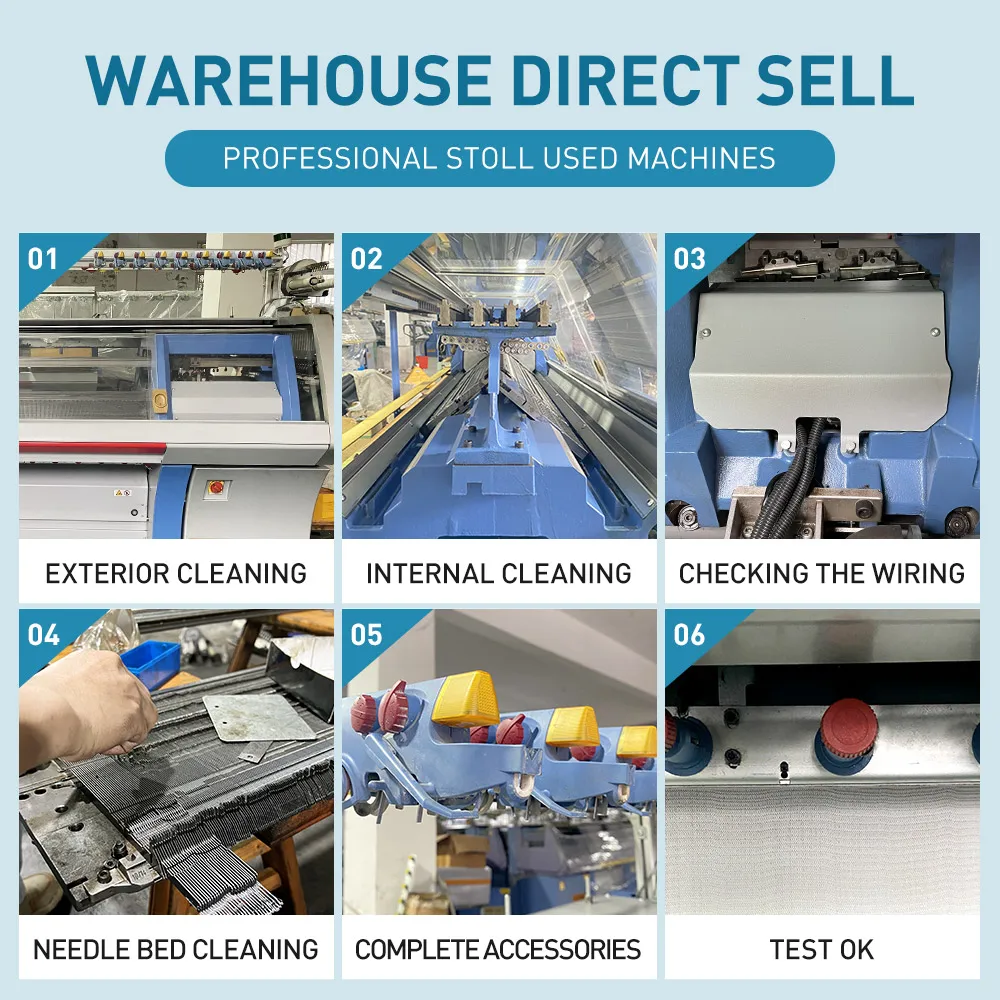 Used Knitting Machine CMS420E STOLL stoll used flat knitting machines