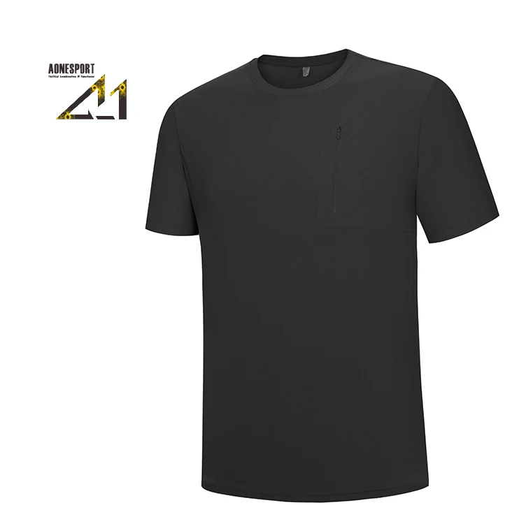 Модная Спортивная футболка в стиле хип-хоп Уличная мужская Повседневная 2024 летняя черная цвета хаки с коротким рукавом Футболка большого размера