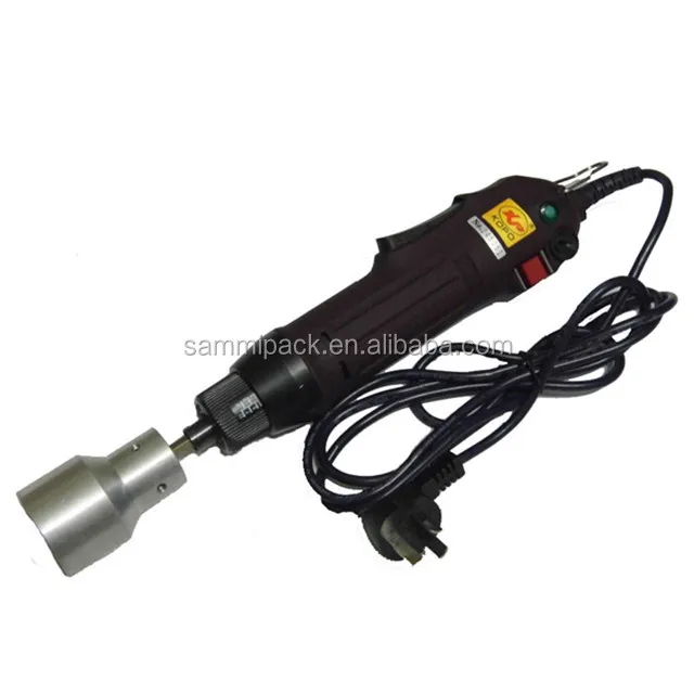 Custom cap head electric screw bottle