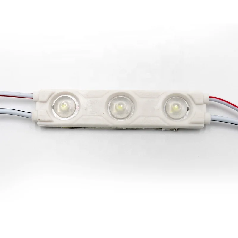 Outdoor Sign Advertising Module LED Light 12V 1.5W 2835 Warm White/Blue/Yellow Emitting IP65 Rated Green/Yellow Color