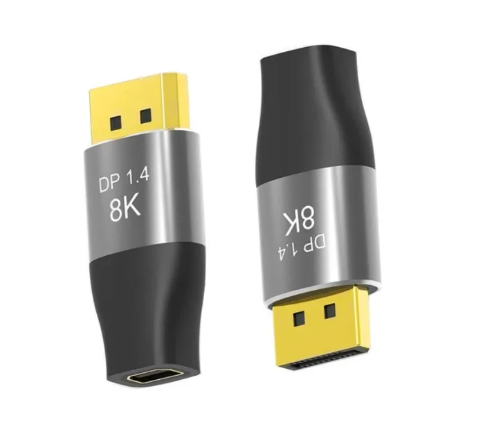 DP1.4 Мини dp к DP компьютерному адаптеру 8K @ 60Hz 4K @ 144HZ HD преобразователь
