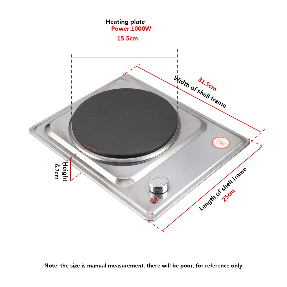 Hot sell induction stove electric single burner ceramic plate portable electric stove