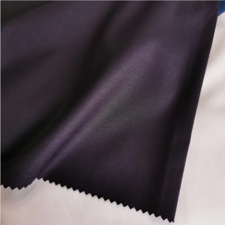 good quality cheap price comfortable woven lightweight organic plain dyed bamboo shirt fabric
