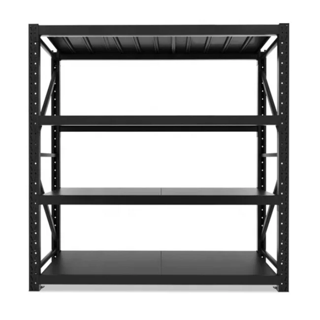 Pallet racking system 4 layers warehouse shelves heavy duty customized steel pallet shelving system boltless adjustable shelf