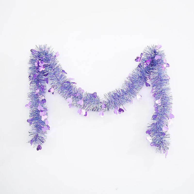 EAGLEGIFTS 2025 Tinsel Garland Wholesale Laser Tinsel Artificial Christmas Garland