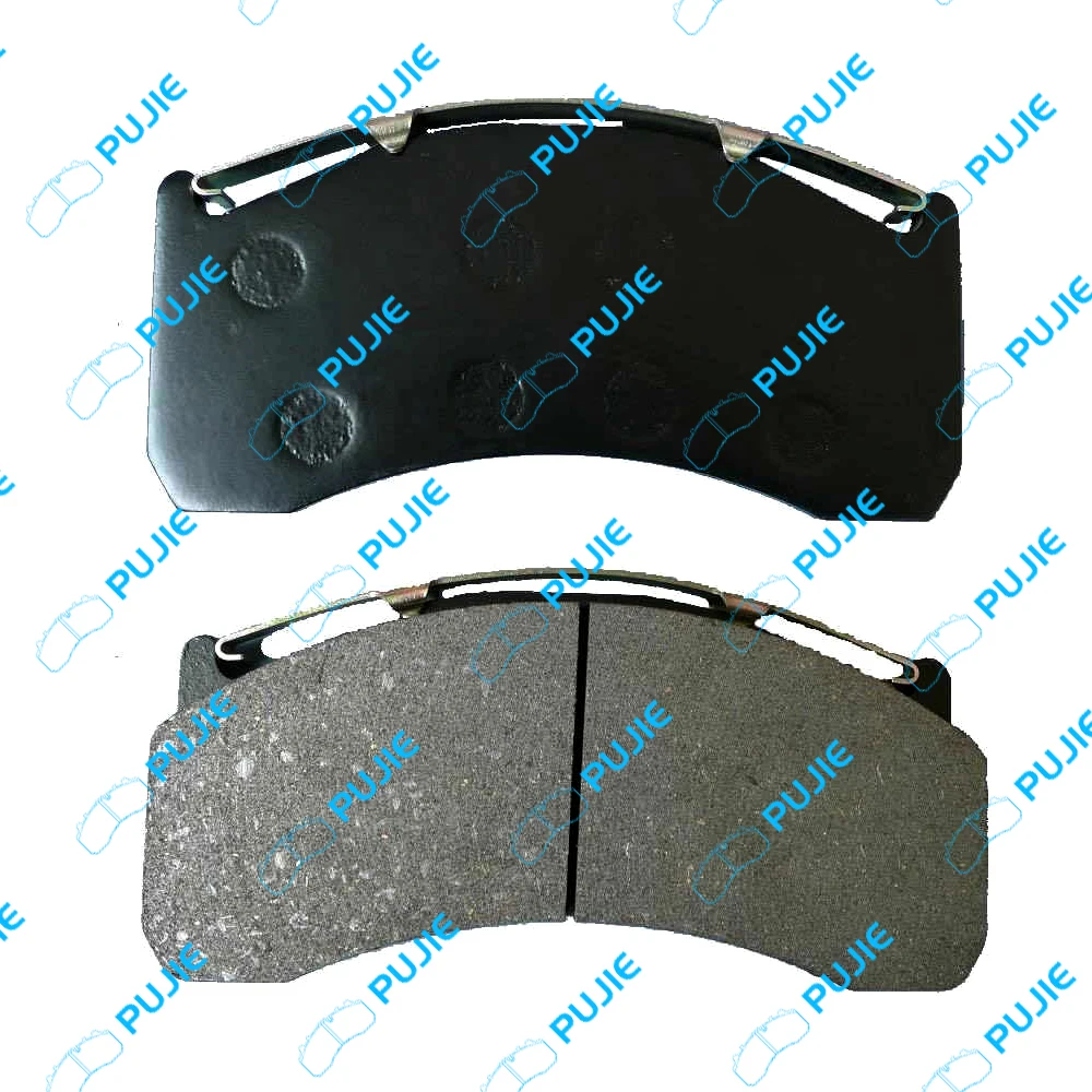 
TOP QUALITY AUTO TRUCK DISC BRAKE PAD SEMI-METALLIC WVA29137 29162 WITH ACCESSORY KITS FOR 