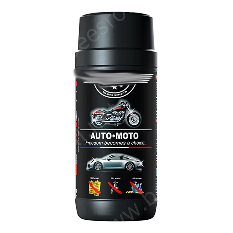 Cheap price factory direct wood pulp fabric car wet wipes for automobile interior cleaning residue free & quick dry