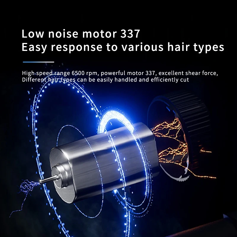Kemei KM-2288 Профессиональный парикмахерский нескользящий электрический триммер для волос
