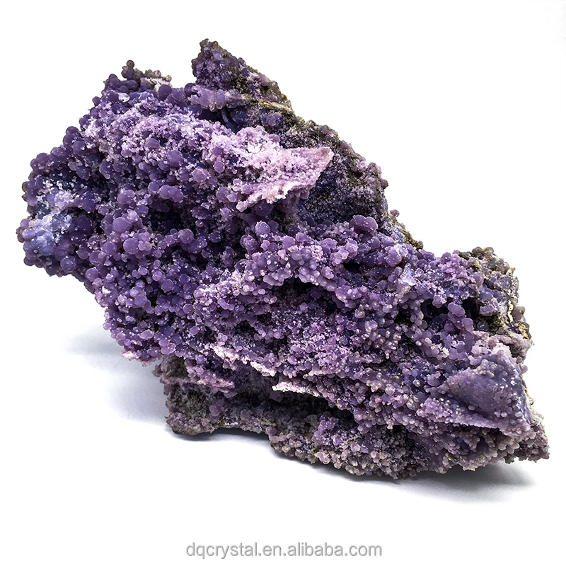 Wholesale natural Grape Agate specimen heading crystal raw stone healing Purple crystal gemstone For Home Decoration