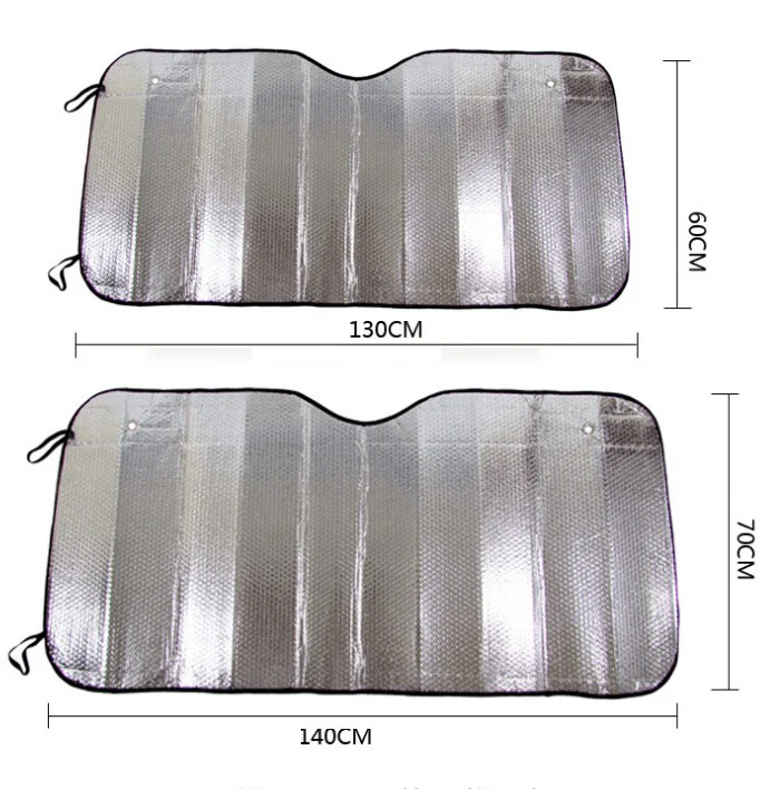Car sunshade Heat Insulation UV Rays Protector foldable car Windshield SunShade
