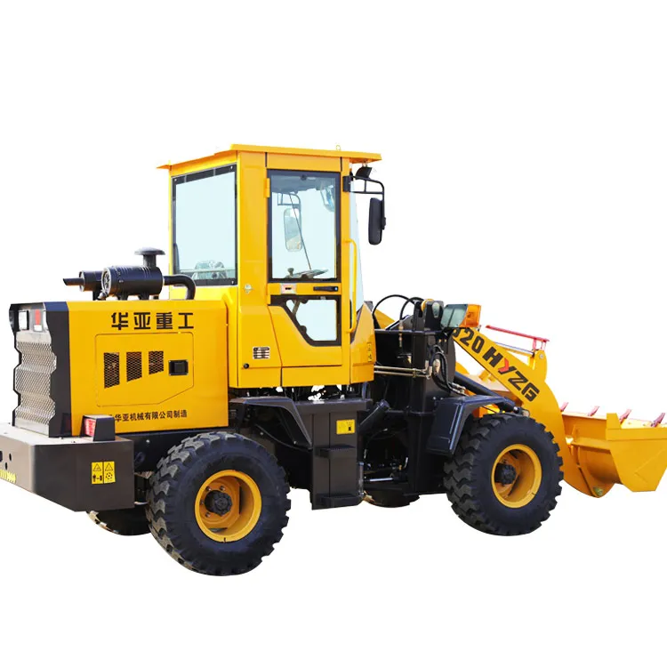 HUAYA Brand cheap price wheel loader 1.7 2 ton high quality china front end loader for sale