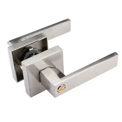 Zinc Alloy Privacy Door Security Entry Lever Mortise Hotel Handle Locks Pick lever door handle lock